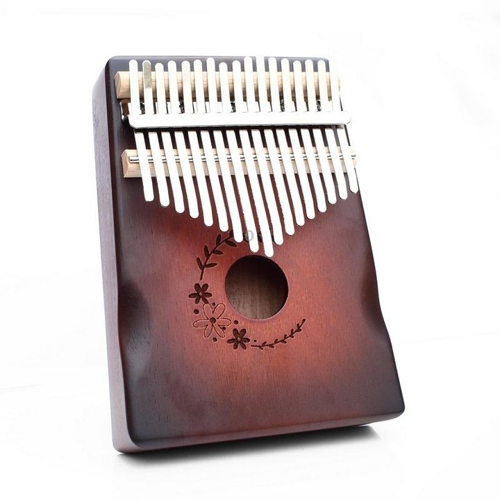 17-tone Radian Design Portable Finger Piano(Blooming Flowers)