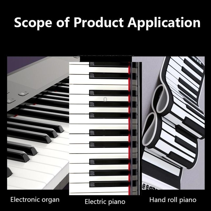 M52 88/76/61/54/49 Keys Piano Keyboard Stickers(Tree)