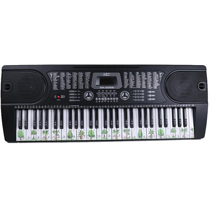 M52 88/76/61/54/49 Keys Piano Keyboard Stickers(Tree)