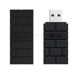 8BitDo USB Wireless Receiver Handle Switch For PS5/PS4(Black)
