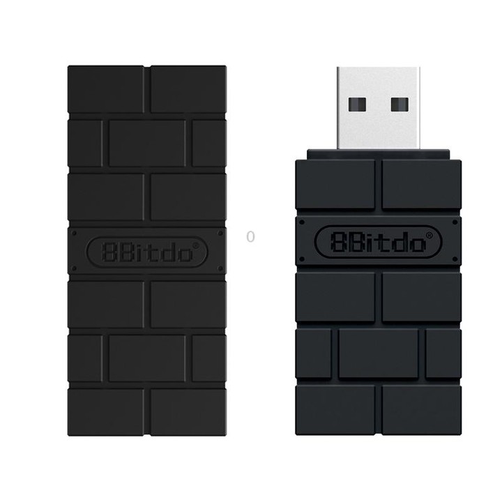 8BitDo USB Wireless Receiver Handle Switch For PS5/PS4(Black)