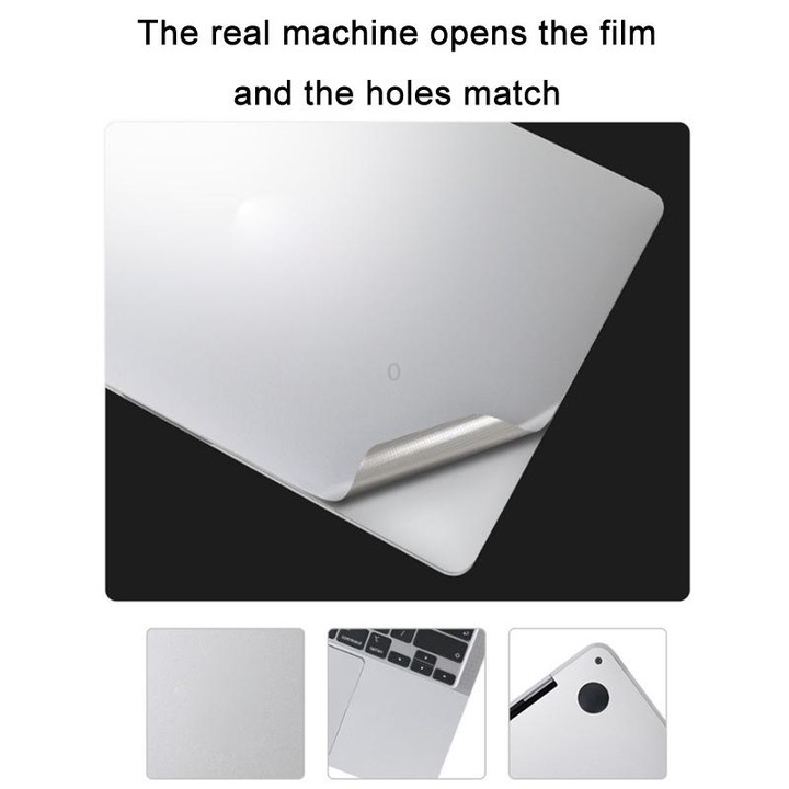 JRC Upper Cover Film + Bottom Cover Film + Full-Support Film + Touchpad Film Laptop Protective Sticker For Macbook 16Pro 2021 A2