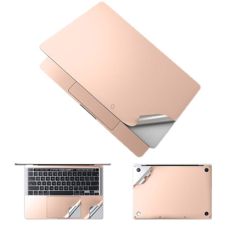 JRC Upper Cover Film + Bottom Cover Film + Full-Support Film + Touchpad Film Laptop Protective Sticker For Macbook 14Pro 2021 A2
