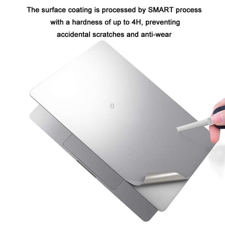 JRC Upper Cover Film + Bottom Cover Film + Full-Support Film + Touchpad Film Laptop Protective Sticker For Macbook 14Pro 2021 A2