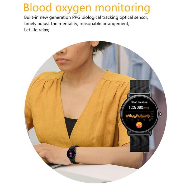 LOANIY Y86 1.43 Inch Heart Rate Monitoring Smart Bluetooth Watch, Color: Black Steel