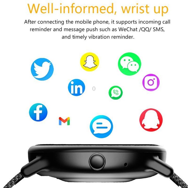 LOANIY Y86 1.43 Inch Heart Rate Monitoring Smart Bluetooth Watch, Color: Black Steel