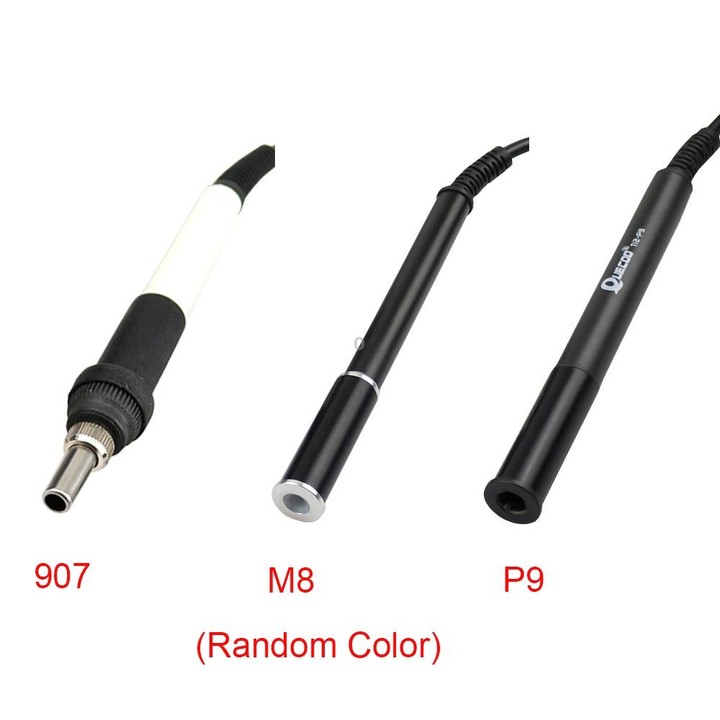 QUECOO 1.3 Inch Display Soldering Station with Handle, Set: US Plug (Q19+P9)