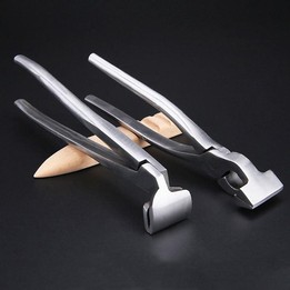 Leather Flat Pliers Hemming Pliers Handmade DIY Tools For Bags and Shoes(Elbow)