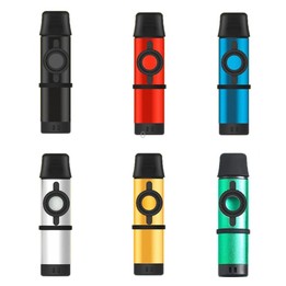 Metal Professional Playing Tunable Tone Kazoo(Green)
