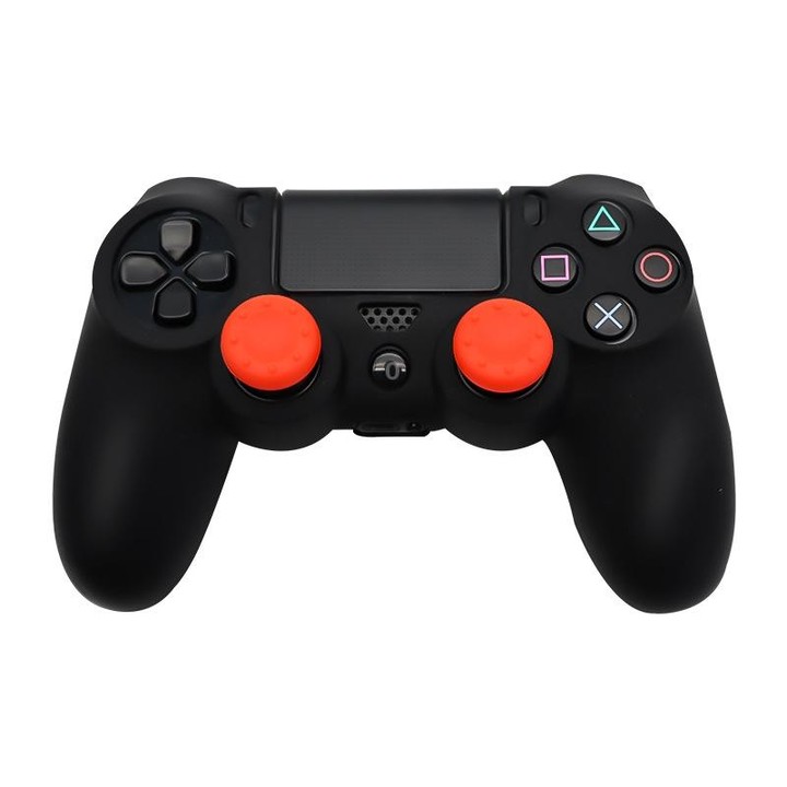 20 PCS Gamepad Silicone Rocker Cap For PS5/PS4/PS3/ONE//360/PRO/series X/S(Yellow)