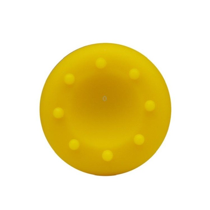 20 PCS Gamepad Silicone Rocker Cap For PS5/PS4/PS3/ONE//360/PRO/series X/S(Yellow)