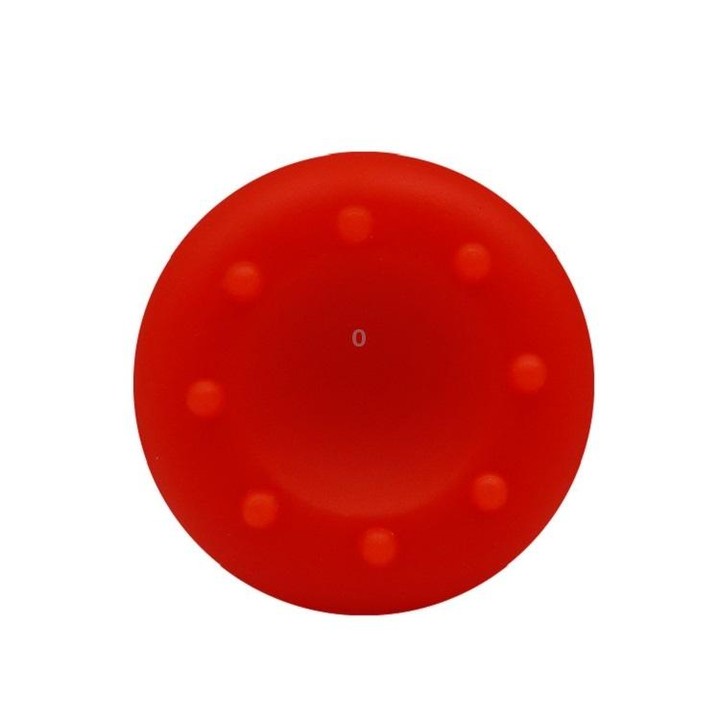 20 PCS Gamepad Silicone Rocker Cap For PS5/PS4/PS3/ONE//360/PRO/series X/S(Red)
