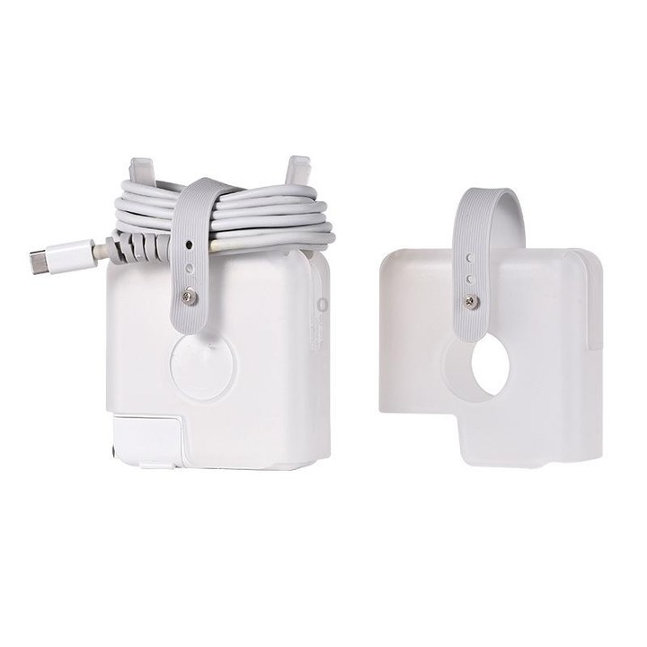 Power Charger Protective Case For IPhone MacBook 14 Inch Pro 67W(White)