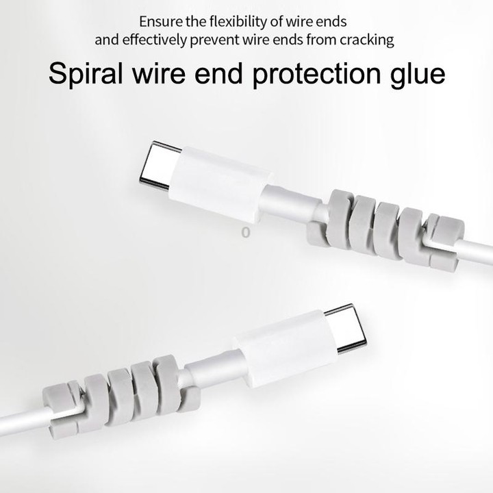 Power Charger Protective Case For IPhone MacBook 14 Inch Pro 67W(White)