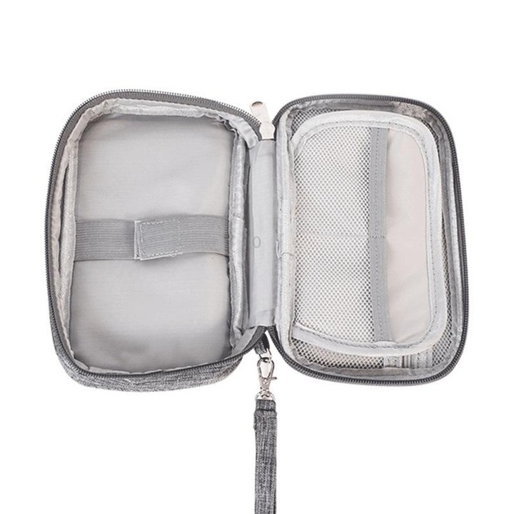 RH532 Mini Multifunctional Digital Storage Bag(Navy Blue)