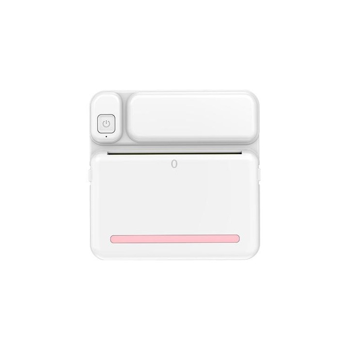 C19 200DPI Student Homework Printer Bluetooth Inkless Pocket Printer Pink