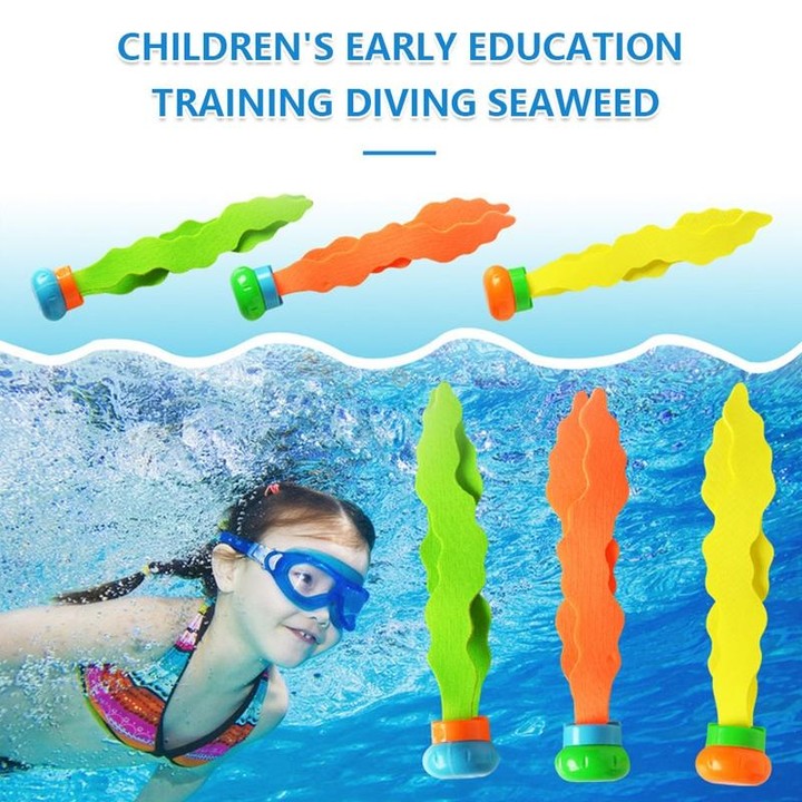 4PCS Hard Ring Diving Swimming Pool Toys Children Summer Water Toys
