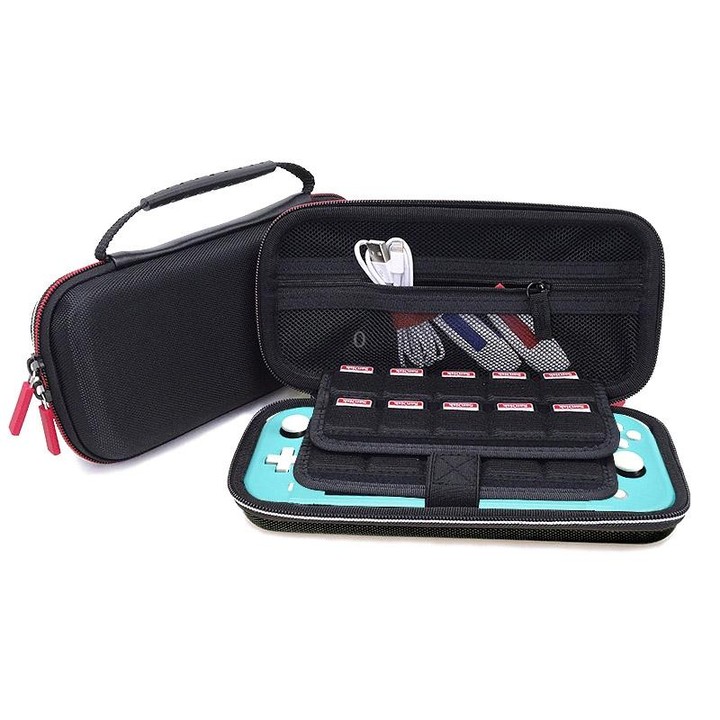 Game Console Case Storage Bag For Nintendo Switch Lite(Black)
