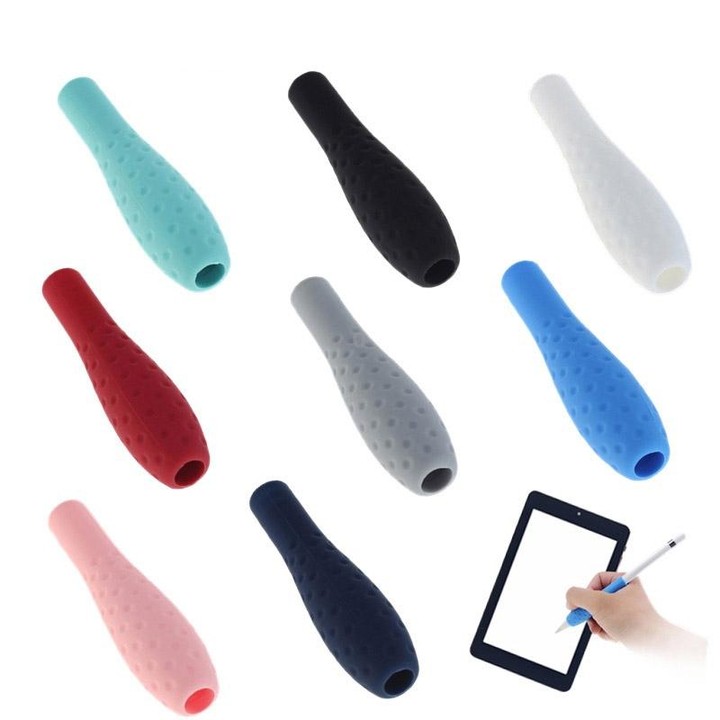 Tablet Stylus Pencil Silicone Case For Apple Pencil 1/2 Gen(Midnight Blue)