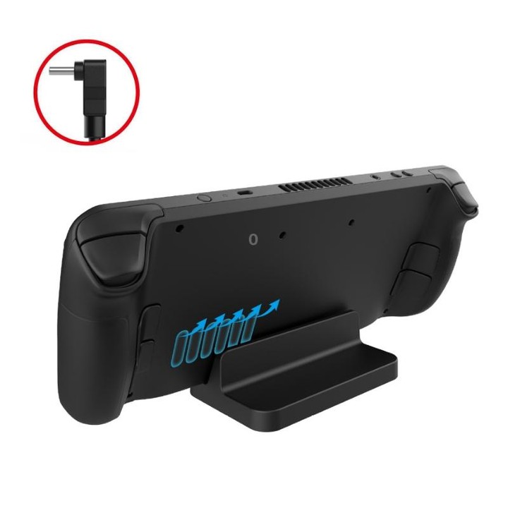 PGTECH For Steam Deck Console Holder With Charging Cable(2 PCS/Set)