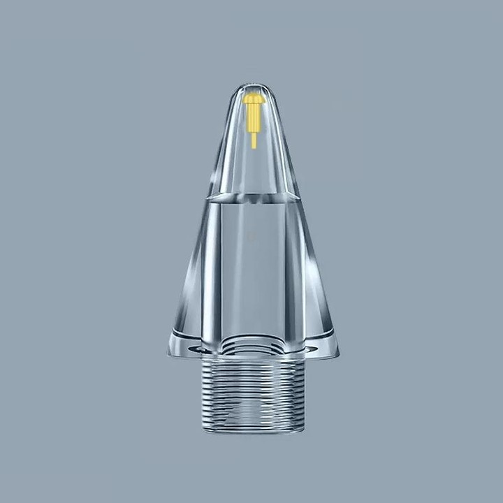 For Apple Pencil 1/2 Transparent Replacement Pen Tip Transform Nib,Style: 5.0 Golden Needle