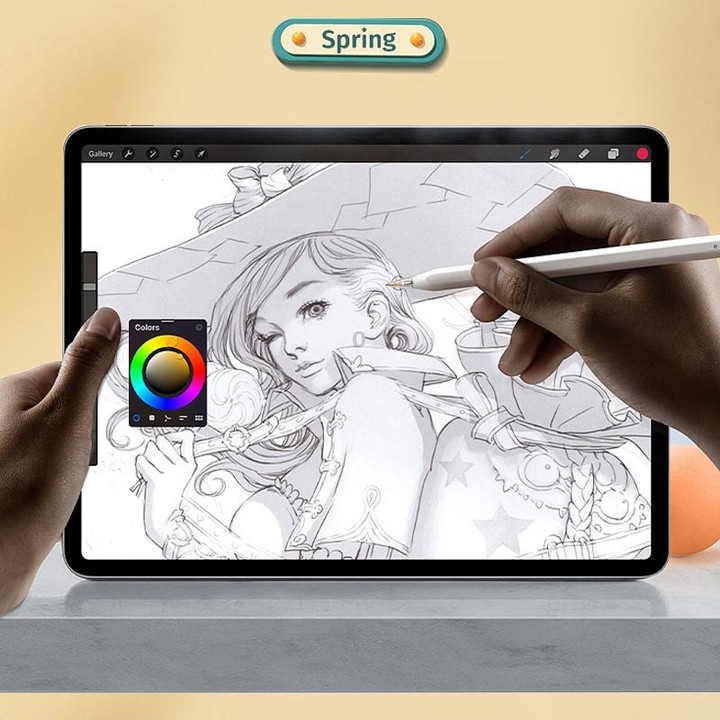 For Apple Pencil 1/2 Transparent Replacement Pen Tip Transform Nib,Style: 5.0 Golden Needle