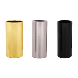 2PCS Stainless Steel Guitar Slide Tube Folk Slide Block, Size: 70mm(Gold)