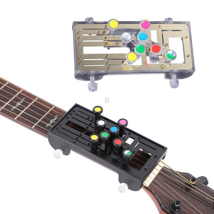 Folk Ukulele Guitar Chord Assist Beginners Guitar Boosters(Gold)