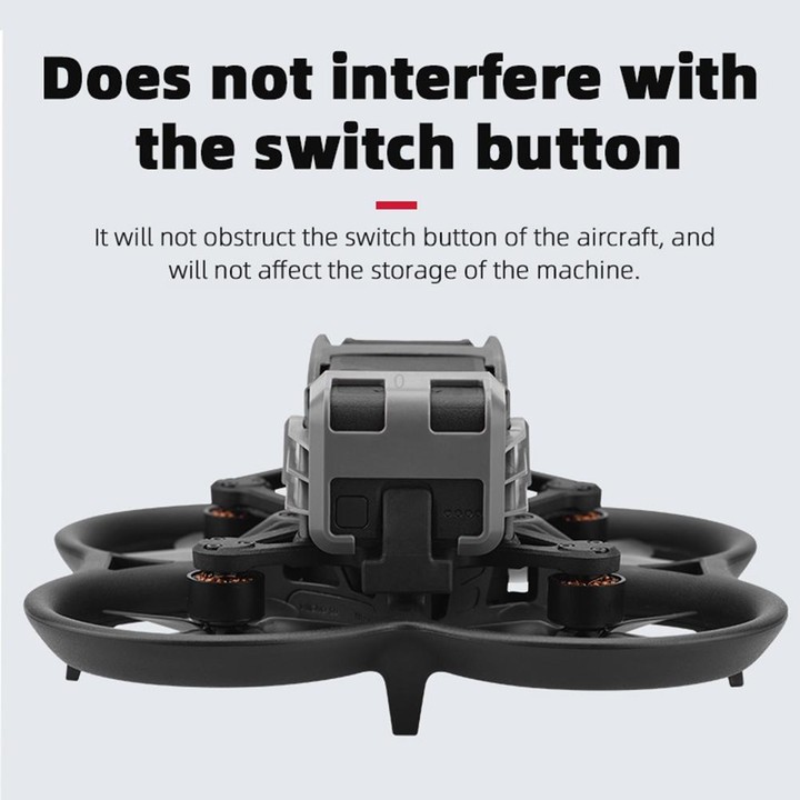 For DJI Avata Battery Anti-release Buckle Wear-resistant Battery Protection Buckle(Grey)