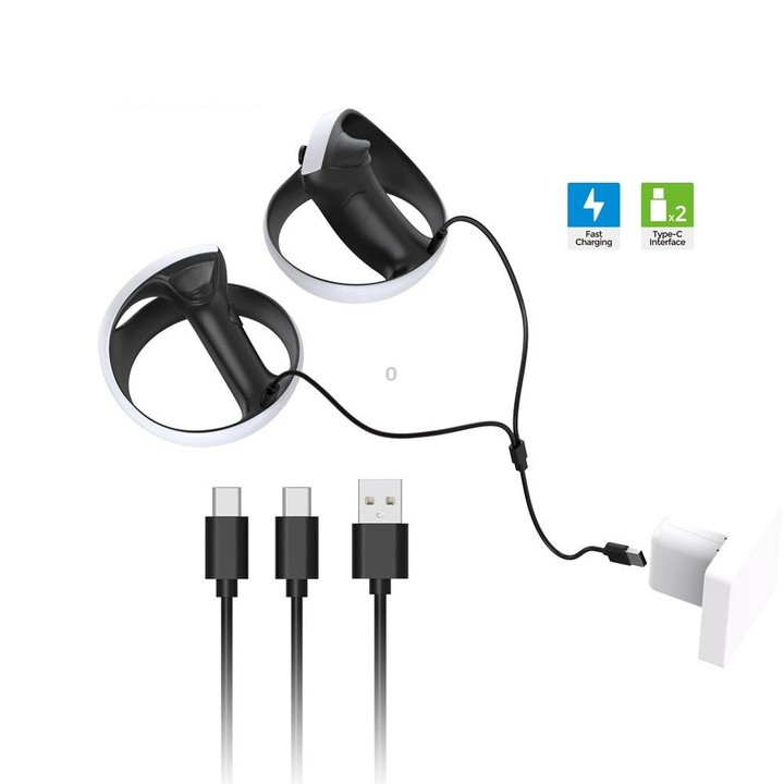 For PS5 VR2/Switch/PS5 Game Controller DOBE Type-C/USB-C Charging Cable