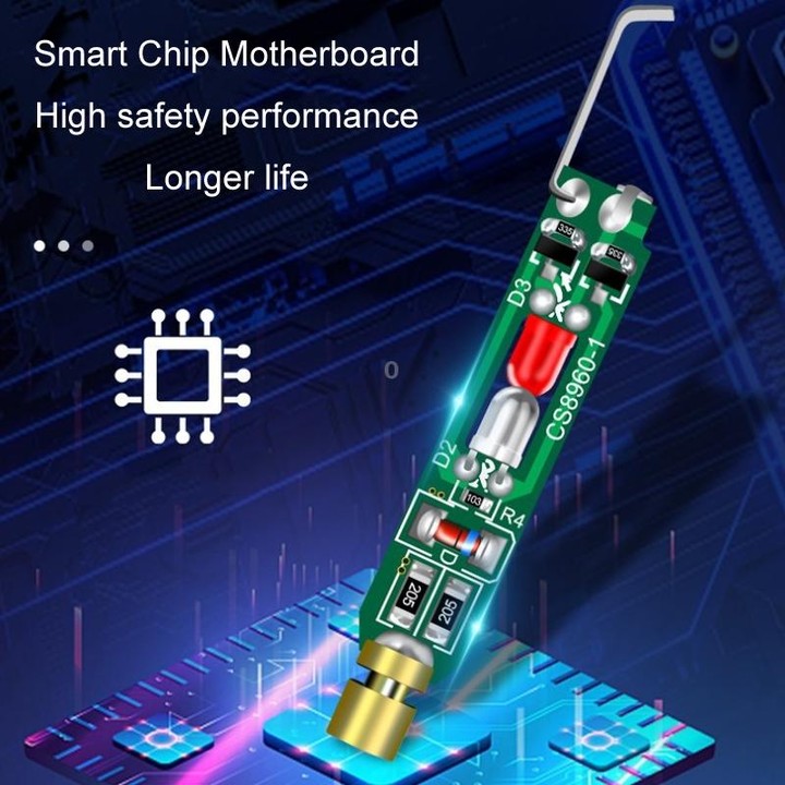 Multi-Functional High-Brightness Color Light Intelligent Sensor On-Off Electroscope Pen(With Packaging)