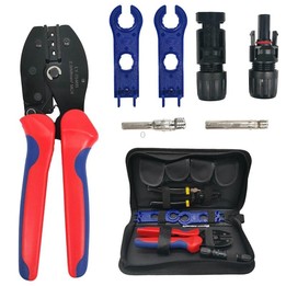 Photovoltaic Connector Crimping Pliers Solar Panel Installation Tools, Model: Set 2