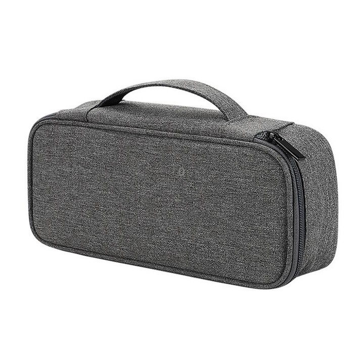 SM13 Multifunctional Digital Accessories Waterproof and Shock-absorbing Storage Bag(Dark Gray)
