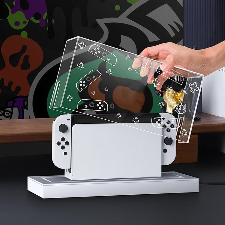 035 for Nintendo Switch/Oled Game Console Display Luminous Base, Spec: Light Base