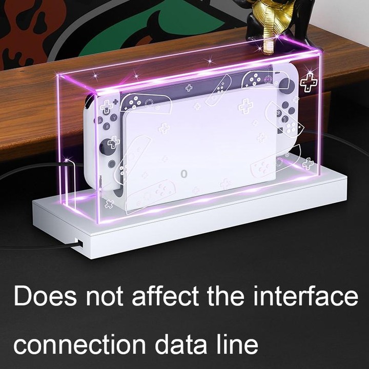 035 for Nintendo Switch/Oled Game Console Display Luminous Base, Spec: Light Base