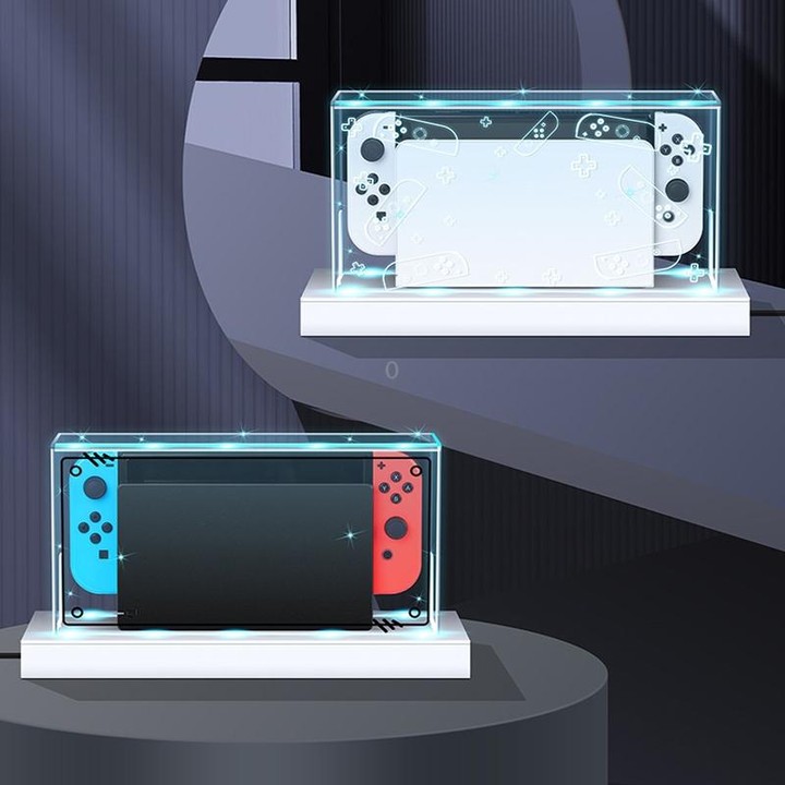 035 for Nintendo Switch/Oled Game Console Display Dustproof Cover, Spec: White Label