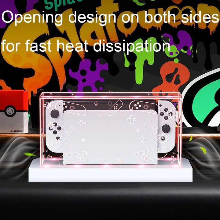 035 for Nintendo Switch/Oled Game Console Display Dustproof Cover, Spec: Jet Warrior