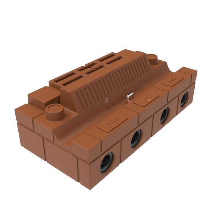 For Nintendo Switch / Switch OLED / NGC SW450 Handle Converter Multi-Function Charging Base Screener(Brown)