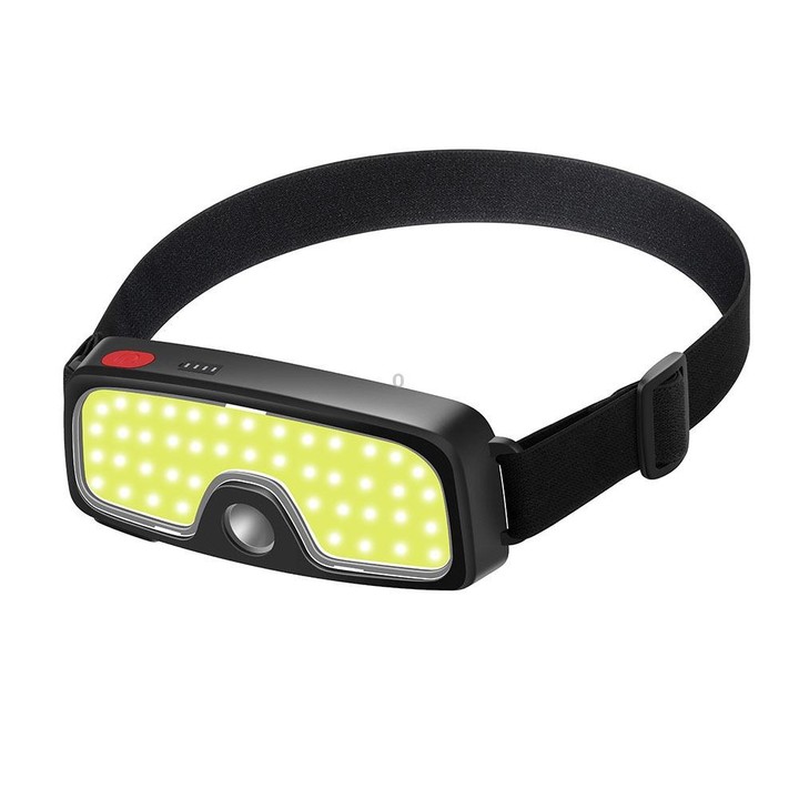 G-14 USB Charging Dual Light Source COB Headlight Camping Riding Running Headlight(Glasses Type)