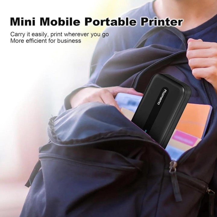 Phomemo M832 300dpi Wireless Thermal Portable Printer, Size: A4 Version(Black)