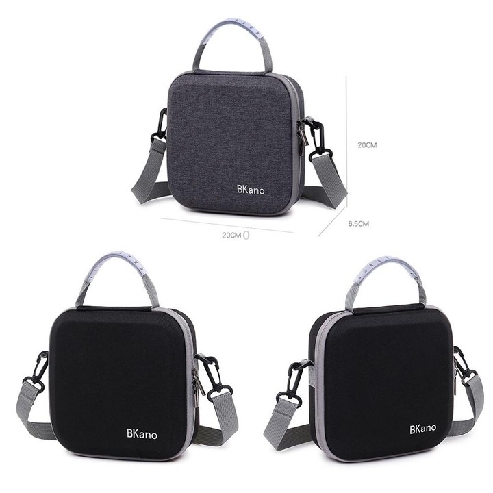 For DJI OSMO Mobile 6 Stabilizer BKano Storage Bag Shoulder Bag Messenger Bag(Black)