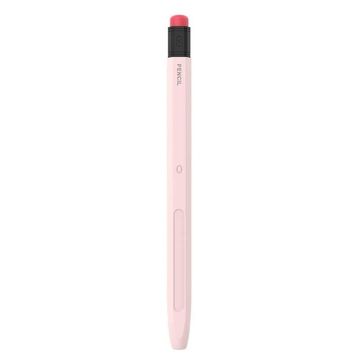 For Apple Pencil 2 AhaStyle PT180-2 Silicone Protective Case Anti-Slip And Anti-Drop Capacitive Pen Case(Pink)
