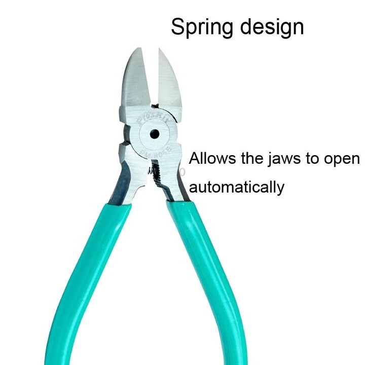 ProsKit PM-805E Thin Knife Water Nose Pliers 5 Inch Angled Nose Pliers(Green)