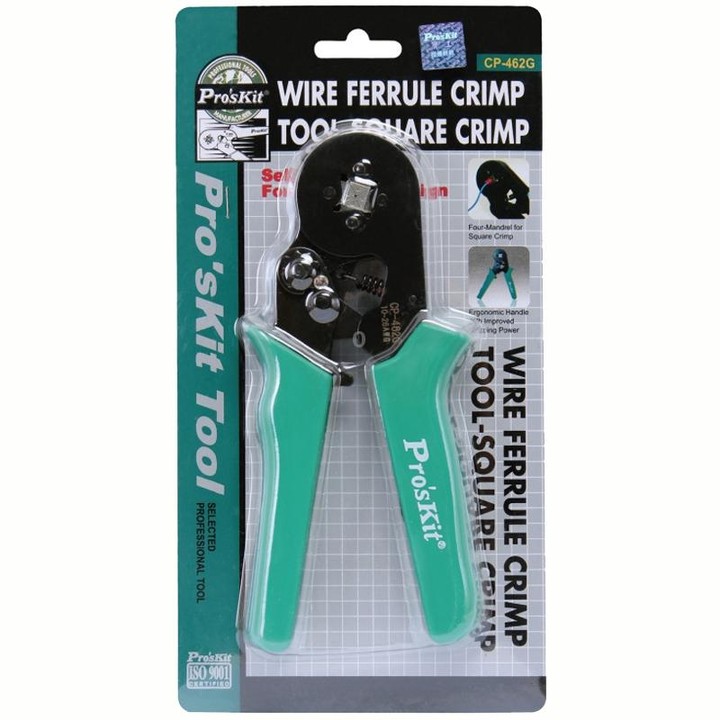 ProsKit CP-462G Four-Sided Self-Adjusting Pipe Crimper