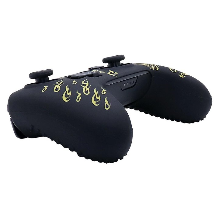 For Nintendo Switch Pro Game Handle Soft Shock Absorbing Silicone Protective Sleeve(Green)