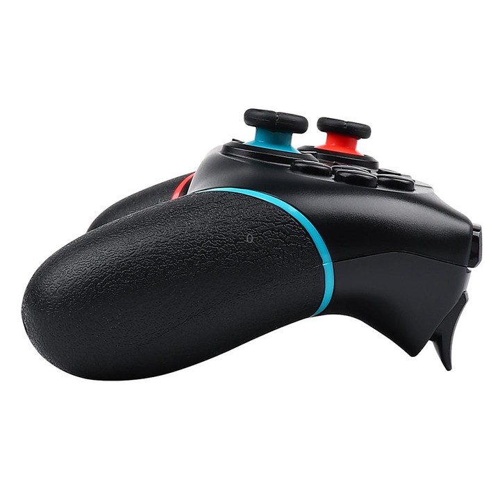 For Nintendo Switch Pro Wireless Bluetooth Handle with Macro Programming & Somatosensory Wake-up(Black Red Blue)