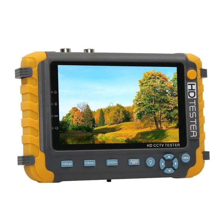 5800ACT-VH 5 Inch Large Screen Engineering Treasure Coaxial AHD / TVI / CVI 8MP Analog Video Surveillance Tester, US Plug