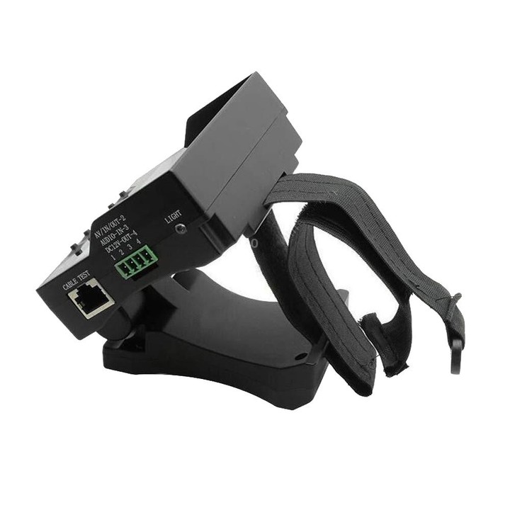 JSK-4300B 4.3 inch Handheld 12V Output Network Cable Monitoring Tester(With US Plug Power Adapter)