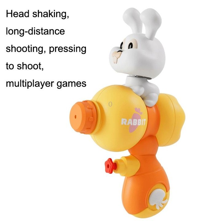 TY018 Summer Mini Cute Children Playing Water Spray Toys(Fishing Rabbit)