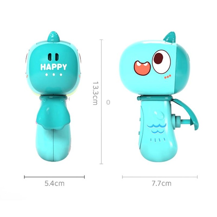 Children Sprayer Toy Cartoon Dinosaur Outdoor Beach Swimming Pool Playing Toys(Blue Dragon)